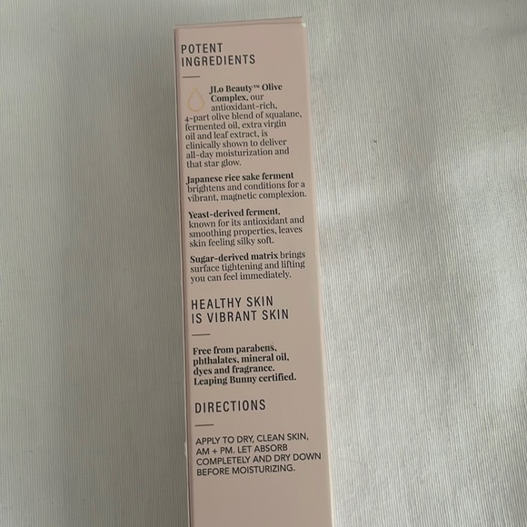 Brand New Full Size JLO Beauty: That JLO Glow In A Multitasking Serum 1.5oz - Picture 5 of 7